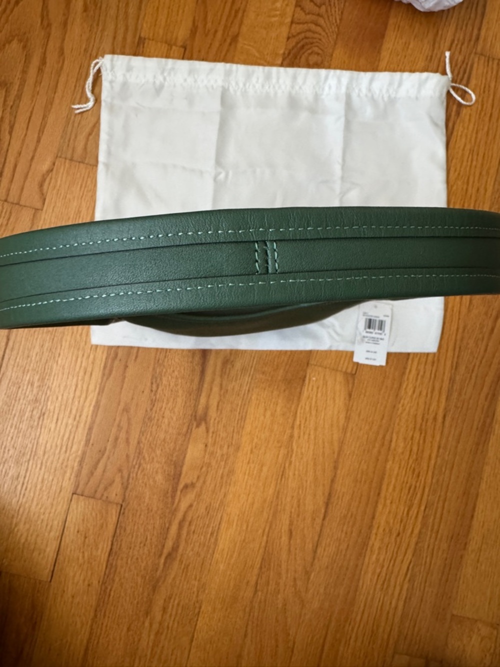 Coach green The Curve shoulder bag EUC with dust bag - Picture 7 of 8